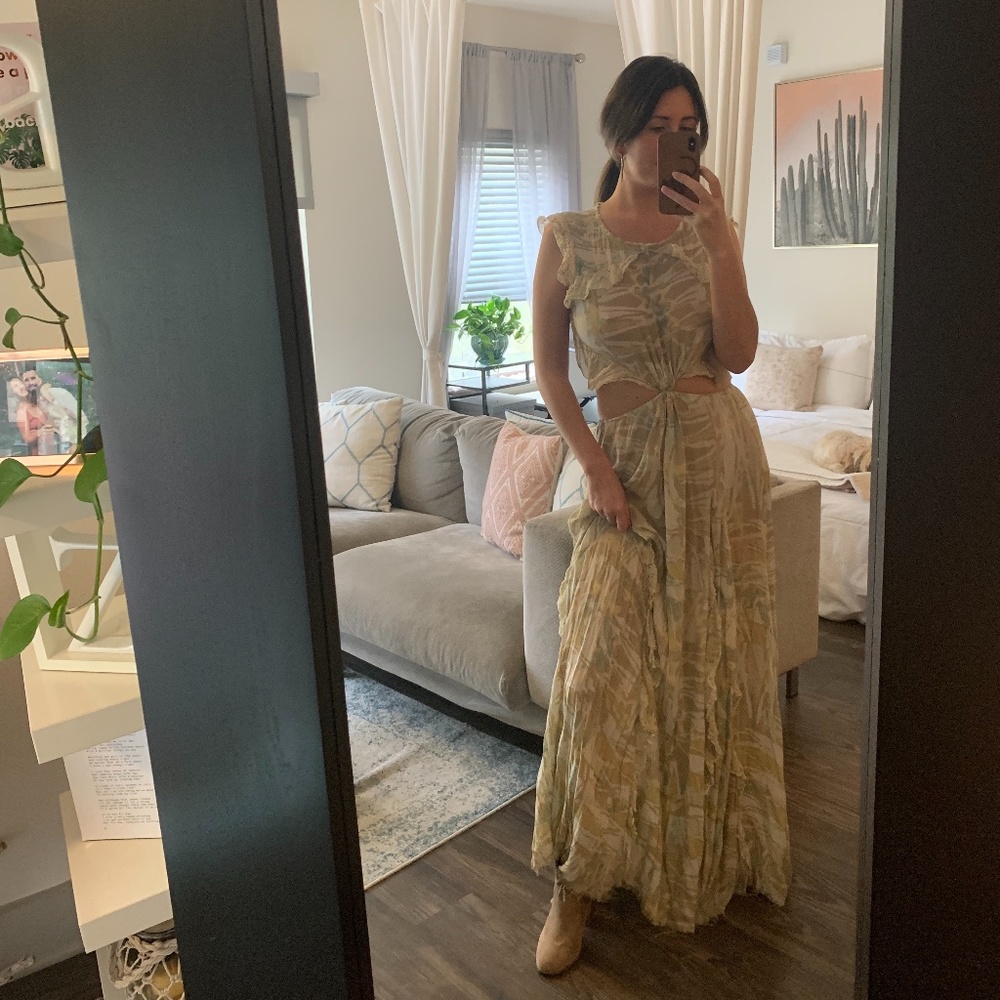 Free People Backless Dress